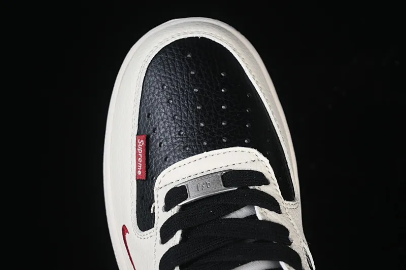 All Categories Nk Air Force 1 Air Force Series Nk Air Force 1 Low Air Force Low Nike Air Force 1'07 Low Joint Beige Black Black Red High-end Customized Low-top Casual Sneakers XD2588-610